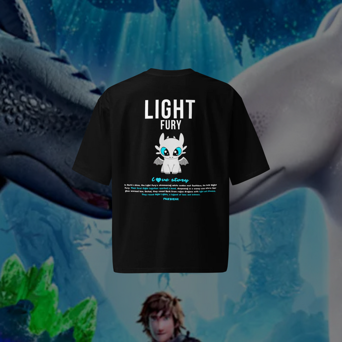 Light Fury T-Shirt | Light Fury and Dark Fury Collection